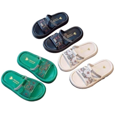 Picture of A1 grade leather.most soft shoe and comfortable.slipper for kids