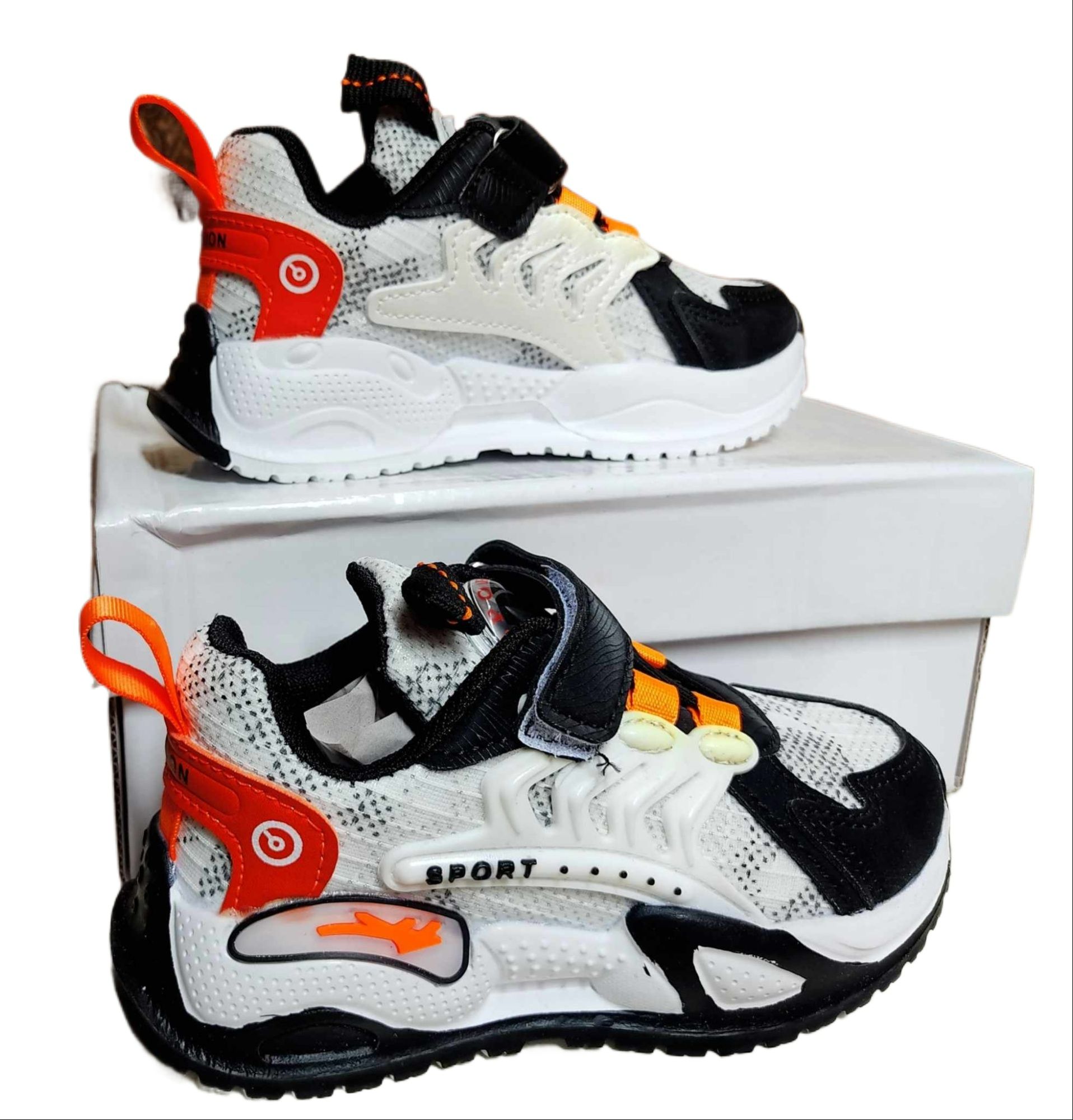 Picture of High quality microfibre material shoe for sports and jogging. boys and girls.