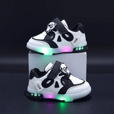 Picture of spring LED Lighted Children Shoes Breathable Kids Shoes for Boys Girl Glow Baby Shoes Sports Kids Casual Sneakers