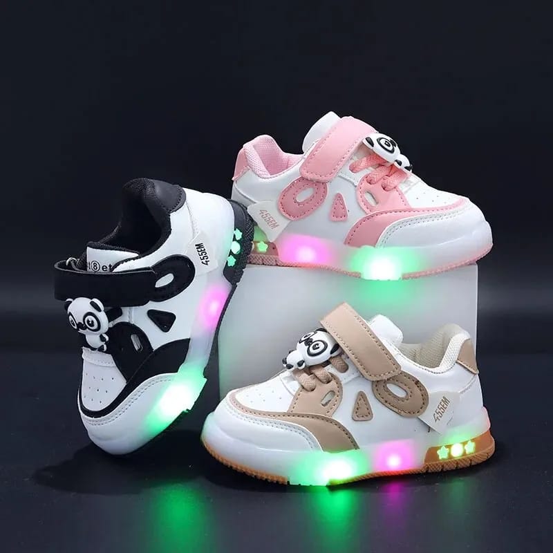 Picture of spring LED Lighted Children Shoes Breathable Kids Shoes for Boys Girl Glow Baby Shoes Sports Kids Casual Sneakers