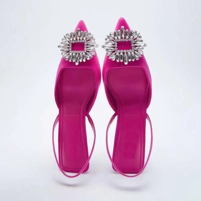 Picture of New Classical Fashion  Ladies Famous Designer High Heels Girls Wear Resistant Comfortable Heeled Sandals