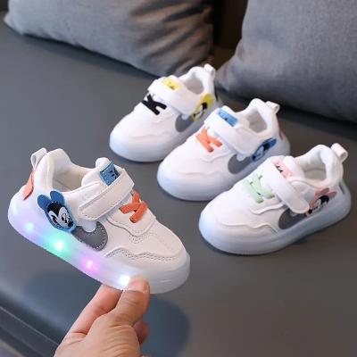 Picture of LED Luminescent Children's Sports Shoes Cartoon Children's Shoes Boys and Girls' Casual Shoes