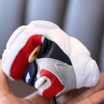 Picture of Children shoes spring and autumn new styles baby shoes breathable sports shoes soft soled functional shoes