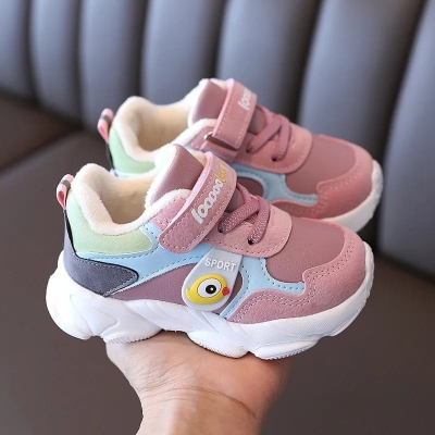 Picture of Children shoes spring and autumn new styles baby shoes breathable sports shoes soft soled functional shoes