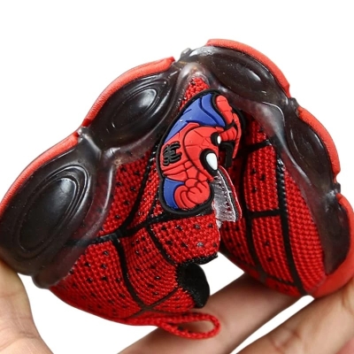 Picture of Marvel Spider-Man Children's Sports Shoes Flashing Shoes for Boys and Girls Mesh Breathable Running Shoes Lighting Running Shoes