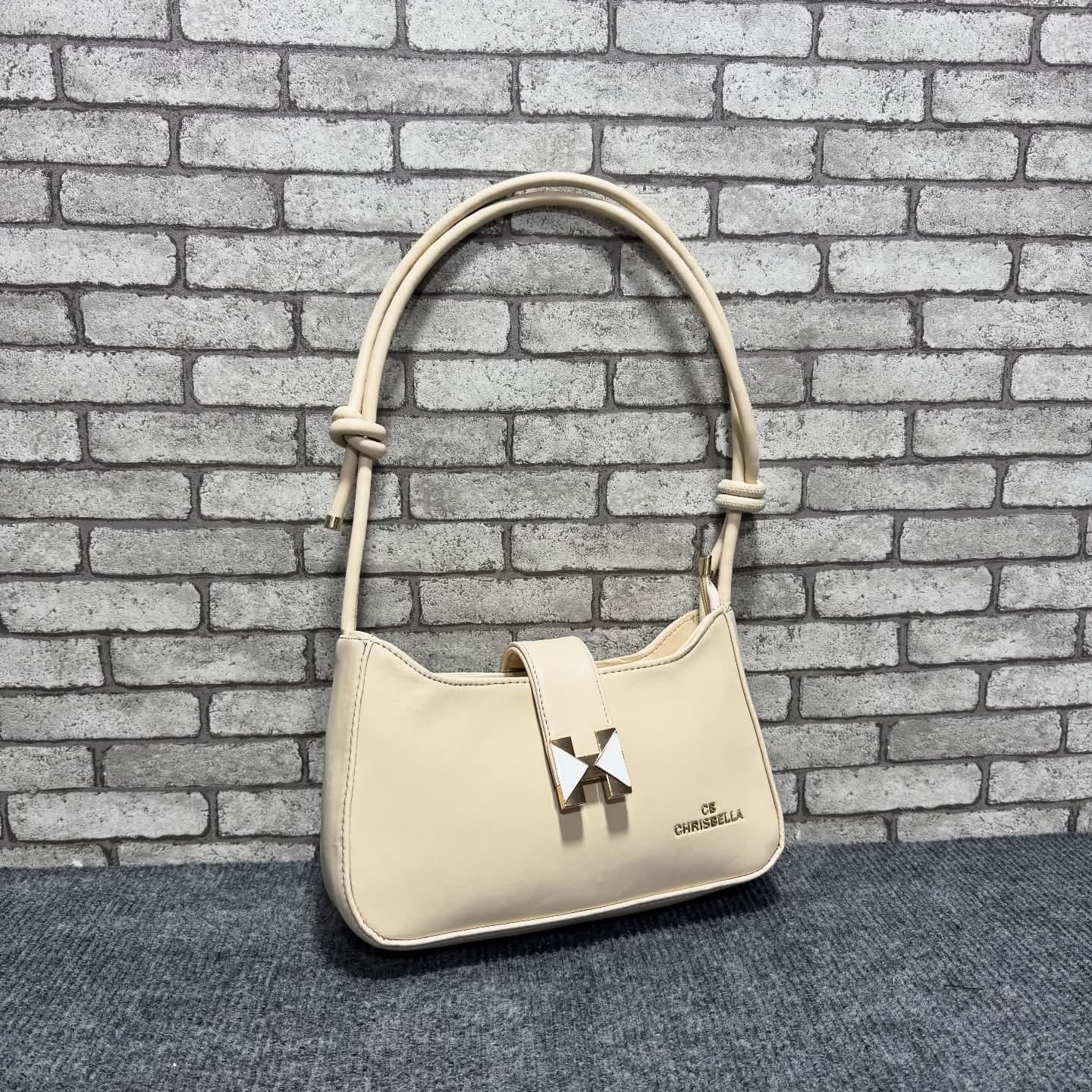 Picture of Casual Retro Single Shoulder Bags Cosmetic Bags PU Storage Bags Girls Handbags Makeup Lipstick Bags Rivet Star Purse Wallets Y2k Style Handbags Women Shoulder Bags