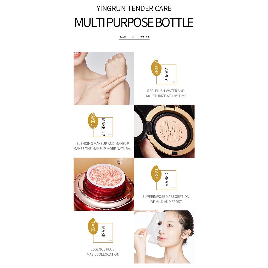 Picture of BIOAQUA Rice Raw Pulp Essence White Rice Hyaluronic Acid Essence Serum 15ml -Rice Serum