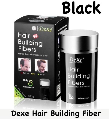 Picture of Dexe Hair Building Fiber Made in UK - Authentic Dexe Hair Fiber acces