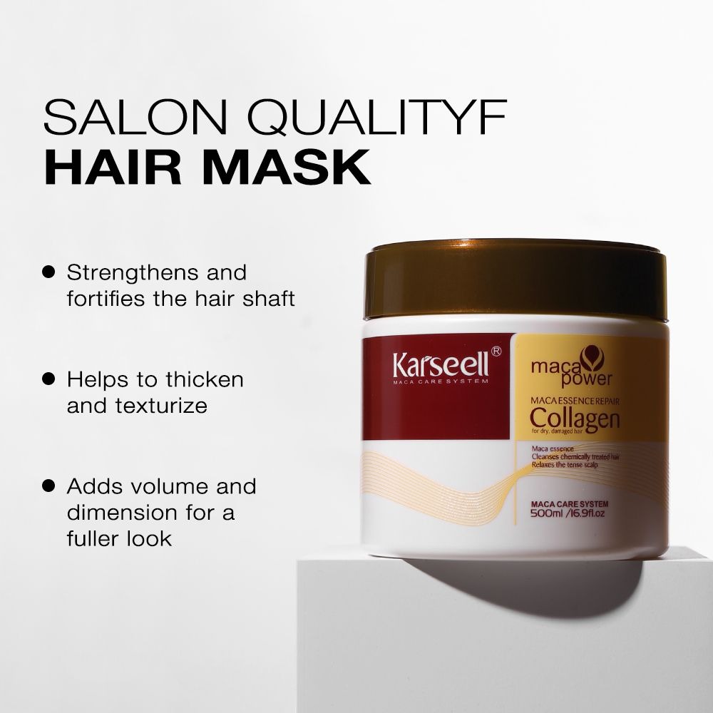 Picture of Karseell Collagen Hair Masks -500mL Karseell Collagen Hair Cream Treatment