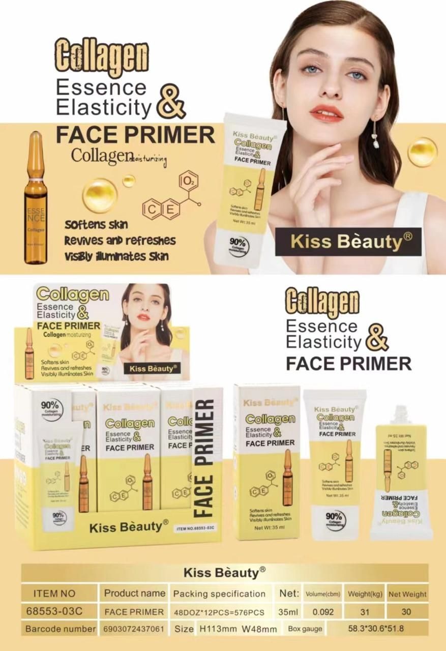Picture of Kiss Beauty Collagen Essence & Elasticity Primer Fine -35ml