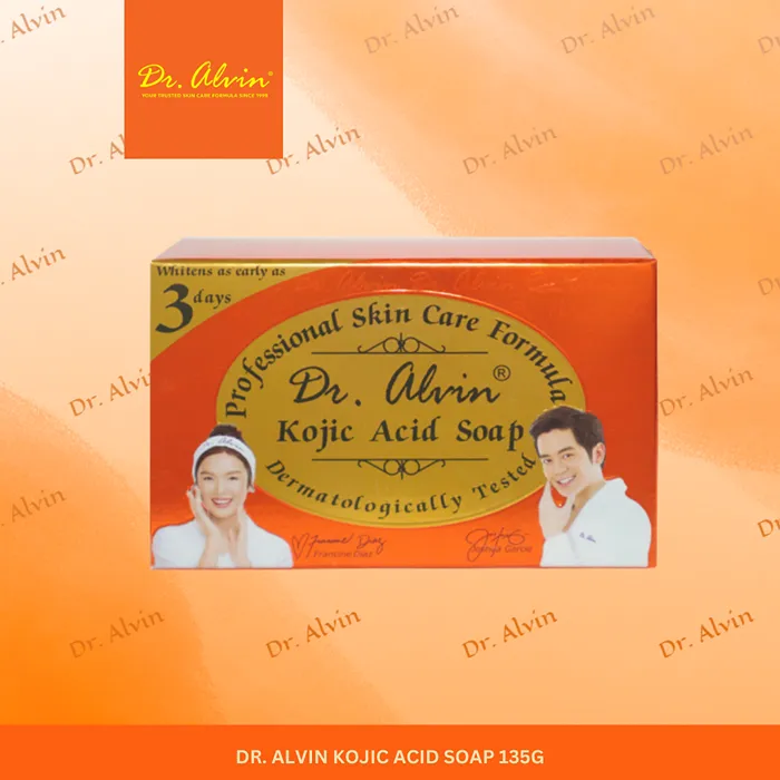 Picture of Dr. Alvin Kojic Acid Soap Single Piece Kojic Acid Skin Lightening And Brightening Natural Ingredients for Facial Care