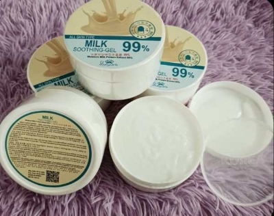 Picture of Korean All Skin Types Milk Soothing Gel -300ml,1pcs
