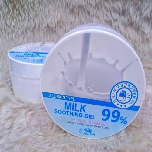 Picture of Korean All Skin Types Milk Soothing Gel -300ml,1pcs