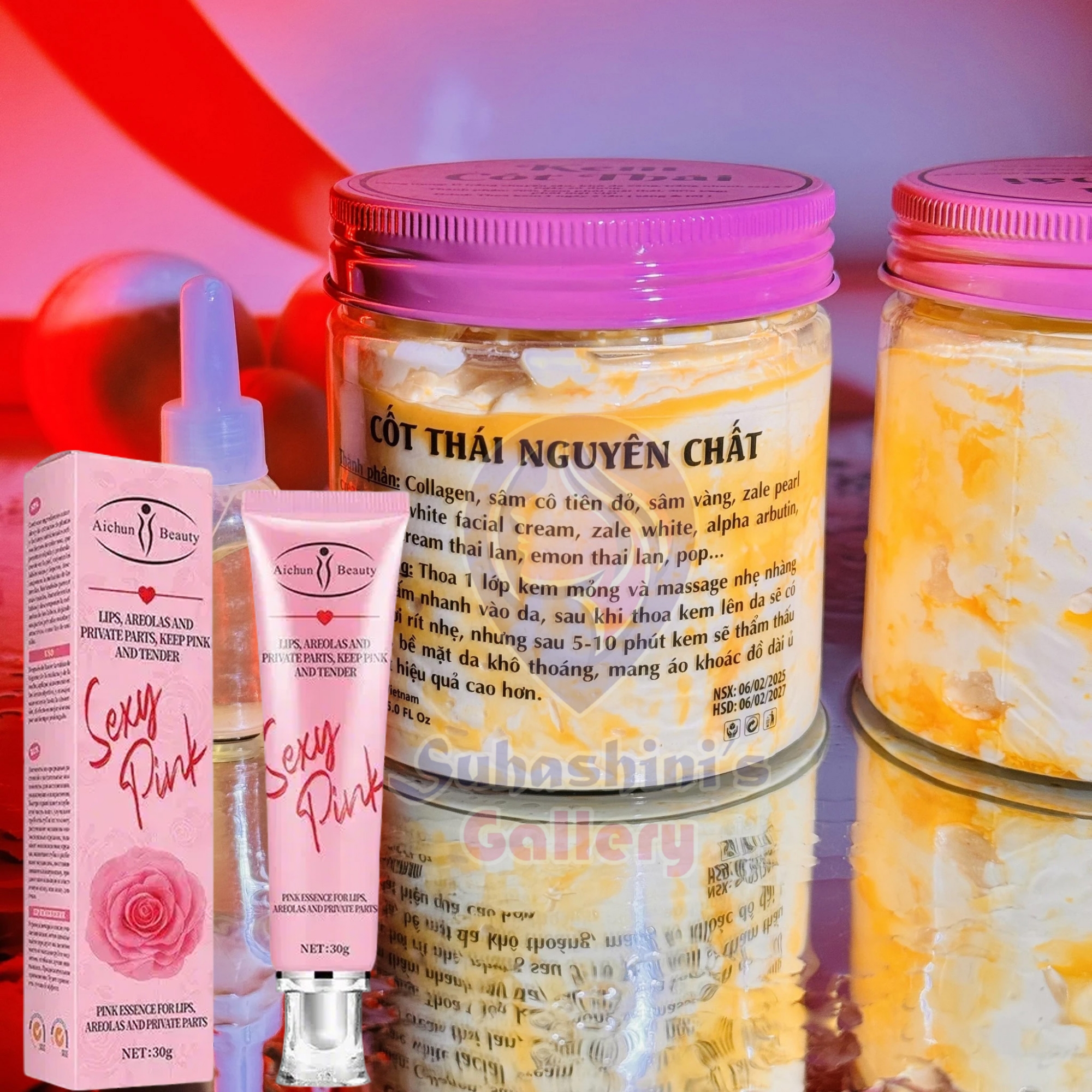 Picture of Suhashini's Pinkish Special Combo [Kem Cot Thai Body Cream & Se_xy Pink Cream]