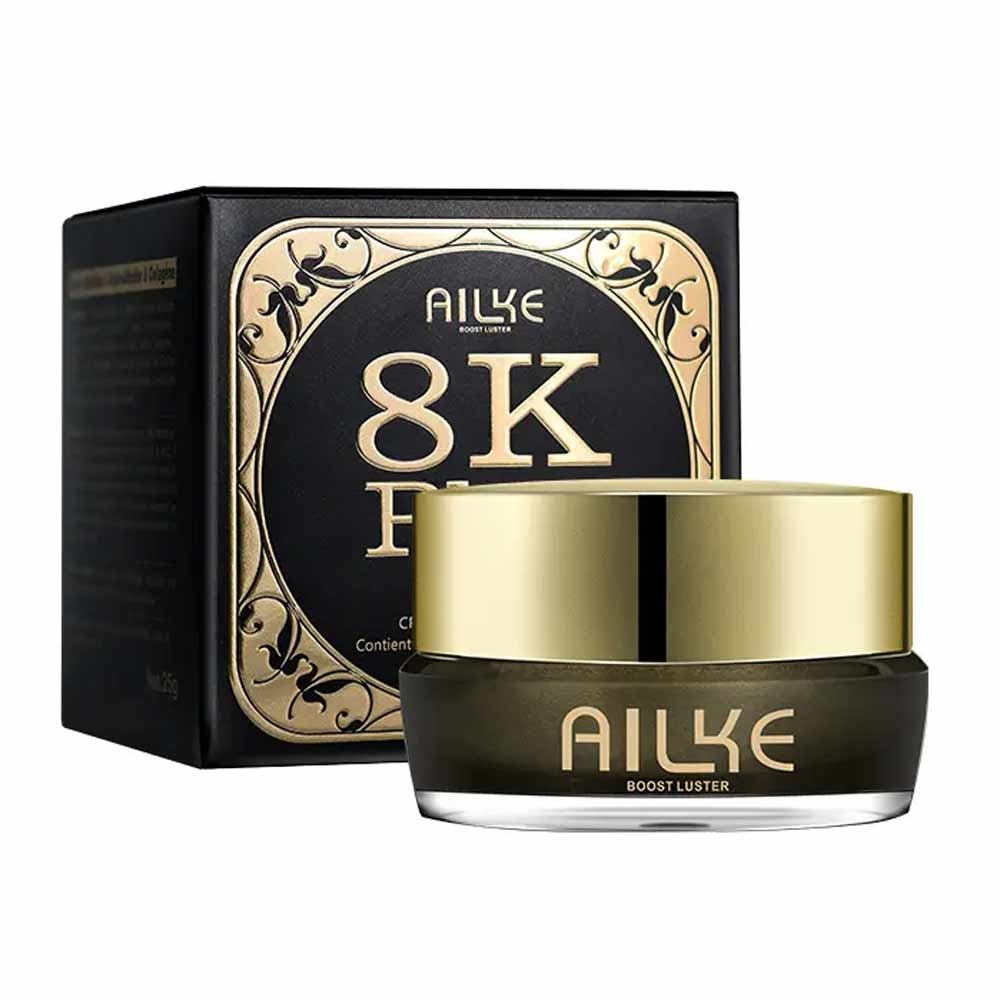 Picture of Ailke & Osufi Exclusive Whitening Combo | Ailke 8K Plus 10X Dark Spot Whitening Night Cream -25g | Osufi Collagen Face Serum (300ml)