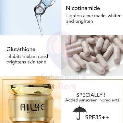 Picture of Ailke Boost Luster Glutathion and Nicotinamide Whitening Cream – 25g
