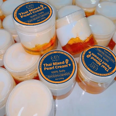 Picture of Thai Mixed Pearl Cream Fast Lightening Whitening Face Beauty Day and Night Creams