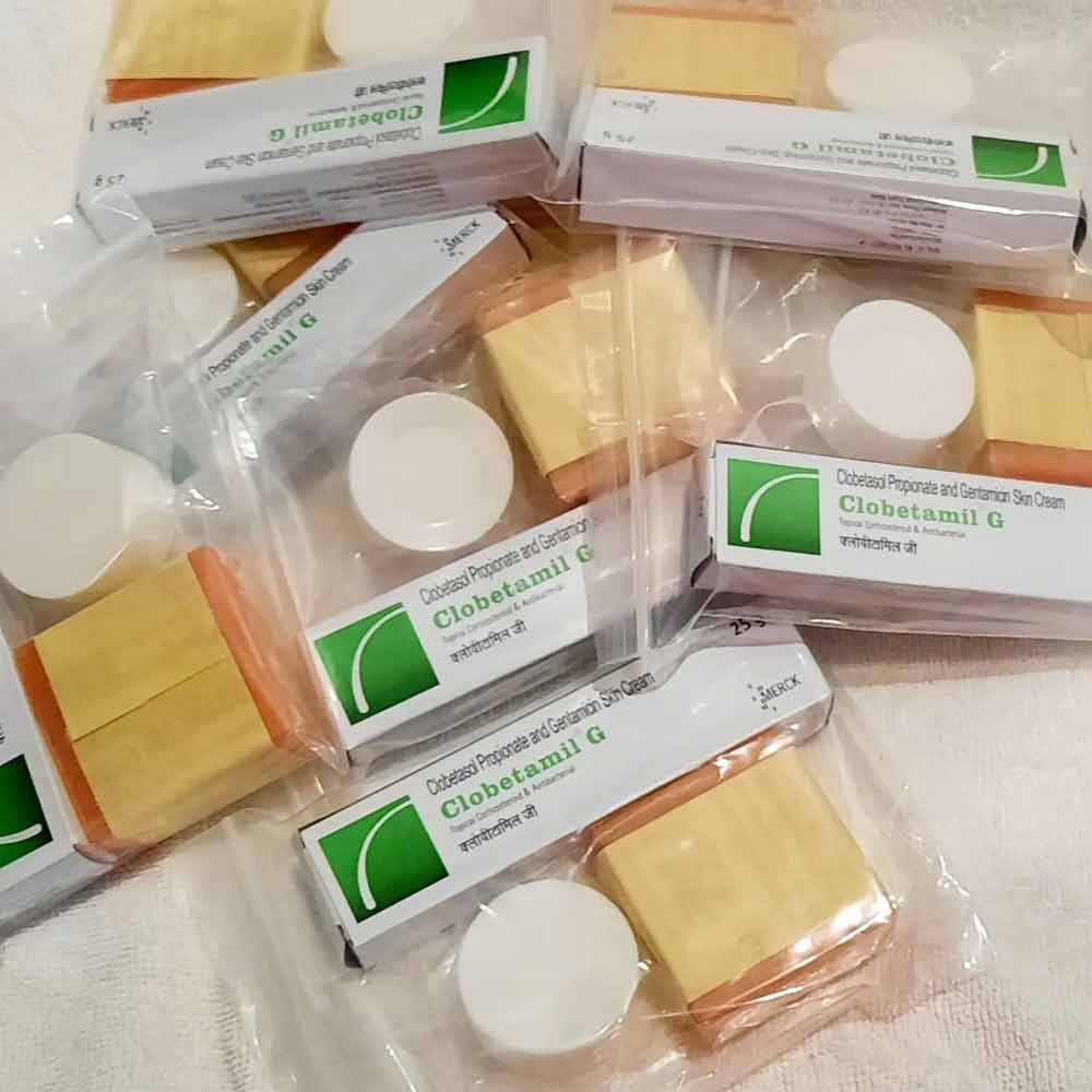 Picture of Clobetasol Propionate Cream Medicine for Skin Infections 0.05% Package of 3 in 1