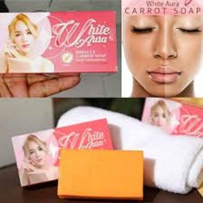 Picture of White Aura Miracle Carrot Soap 160gm 1pcs