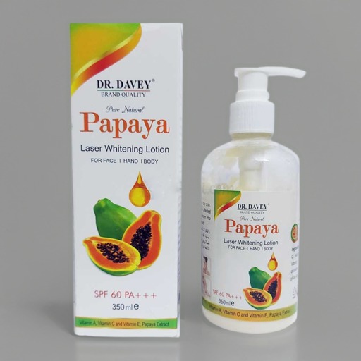 Picture of Dr. Davey Pure Natural Papaya Body Laser Whitening Lotion – 350ml,,1pcs