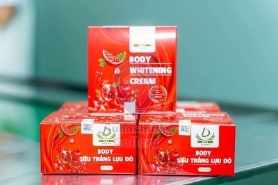 Picture of Duly Pomegranate Body Whitening Cream - 300gm ,1pcs