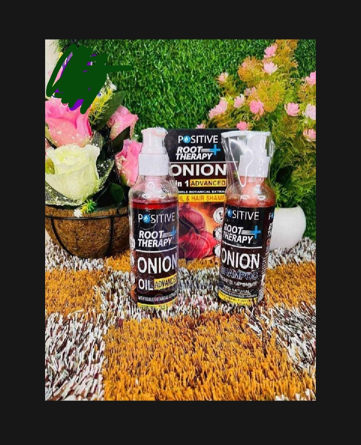 Picture of Onion Oil For Hair – Positive Root Therapy 2 in 1 Advanced ,made in India.1paeket