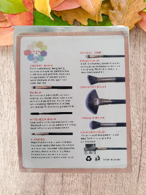 Picture of Nine 9 Beauty Complete Makeup Brush Set With Puff For Stylish Women 1pcs