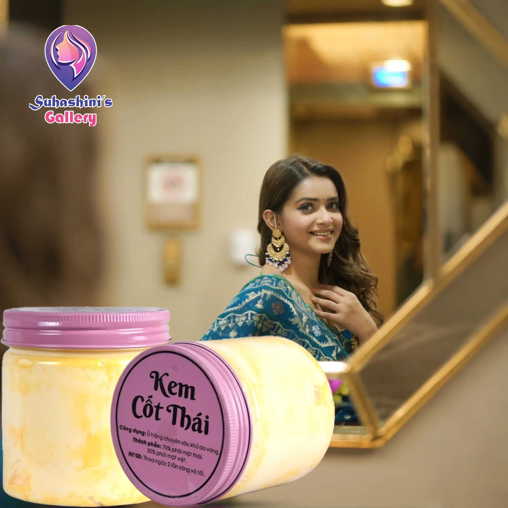 Picture of Bioaqua Facewash & Kem Cot Thai Cream Duo – Cleanse & Glow Combo