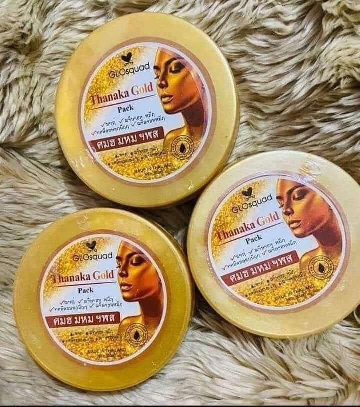 Picture of Glosquad Thanaka Saffron Gold 2 in 1 Face Pack ,1pcs