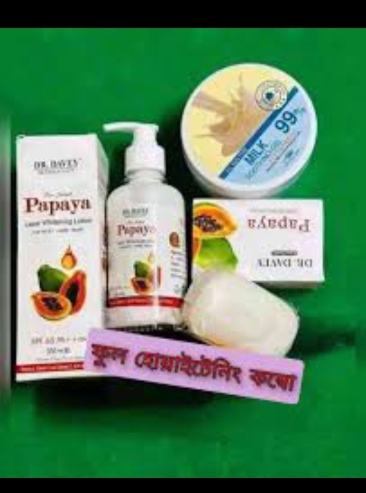 Picture of Milk Soothing Gel & Papaya 3 in 1 Combo,3pcs