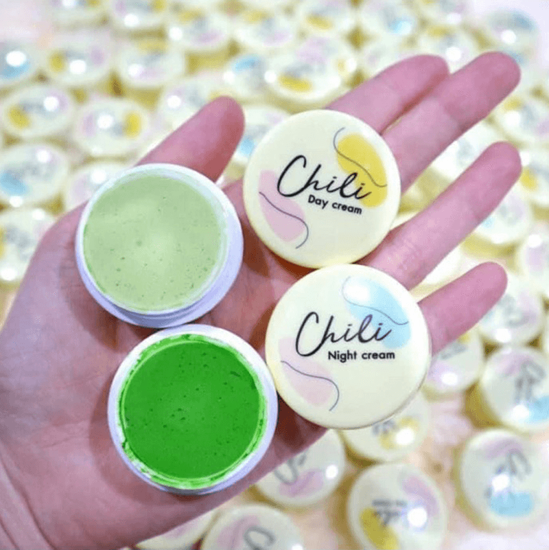 Picture of Chili Day Night Cream Set Face Moisturizer for Men And Women Hydrating Skin Care with Natural Ingredients