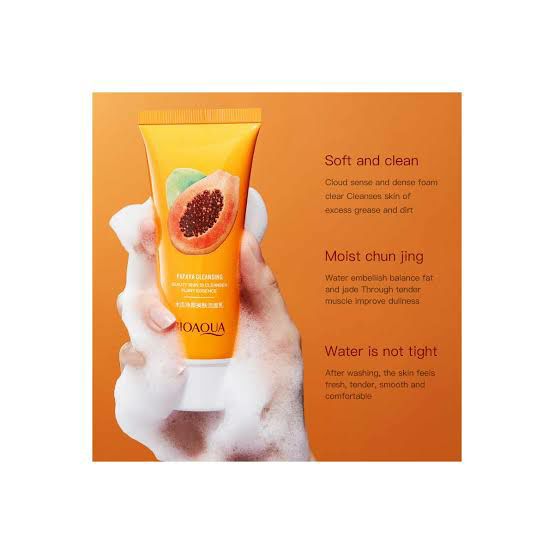 Picture of Bioaqua Papaya Face Wash For Daily Use..1pcs