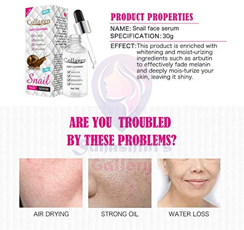 Picture of Snail Collagen Face Serum for Beauty And Skin Care 30 G