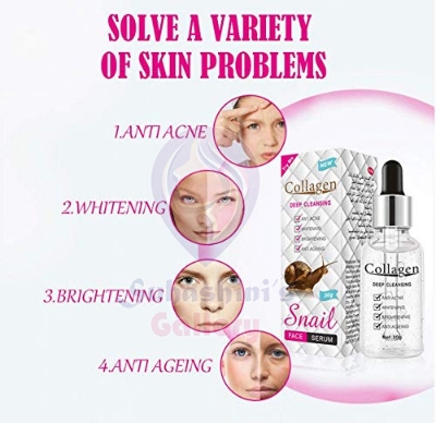 Picture of Snail Collagen Face Serum for Beauty And Skin Care 30 G