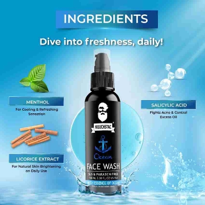 Picture of International Men's Face wash Ocean Face Wash