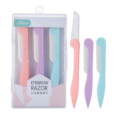 Picture of LMLTOP Premium Eyebrow And Facial Razor (3pcs set) 1 packet