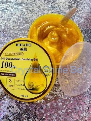 Picture of BIHADO 24K Gold Snail Soothing Gel 300ml,1pcs