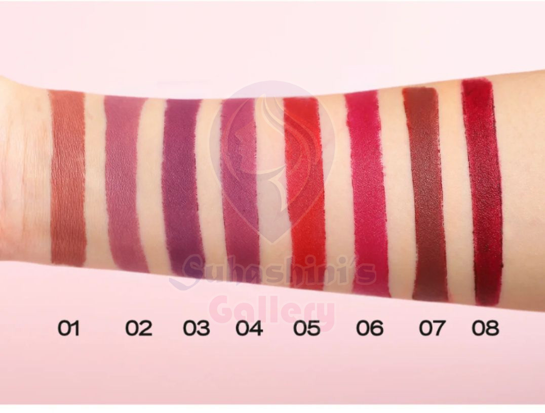 Picture of Handaiyan Just A Kiss Velvet Matte Lipstick Set- 8 Pcs Box