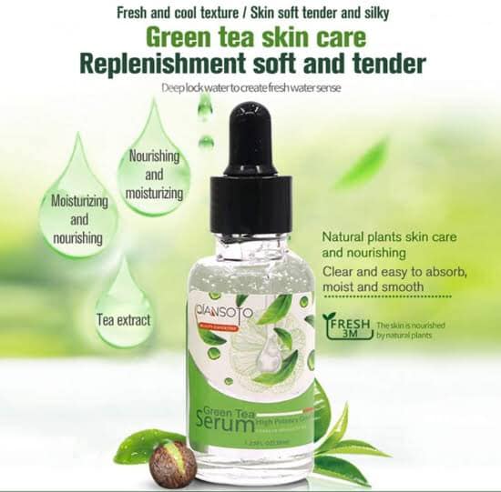 Picture of GREEN TEA SERUM For Prevent skin from the damage of radiation and ultraviolet rays..1pcs