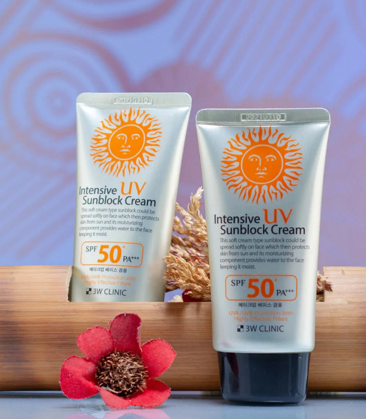 Picture of 3W Clinic Intensive UV Sunblock Cream SPF 50+PA+++,,1pcs