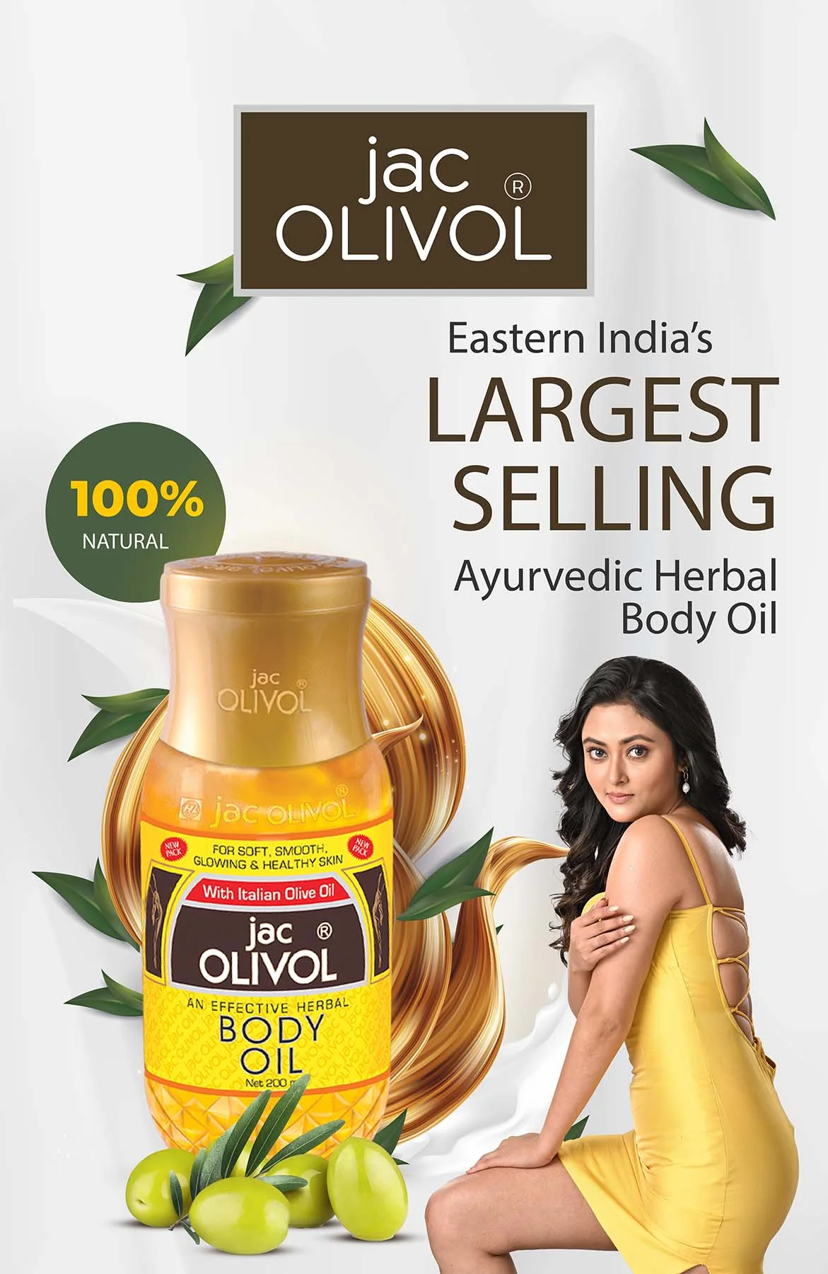 Picture of Jac Olive Oil 500 Ml Body Oil