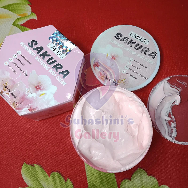 Picture of Laikou Sakura Body Cream & Dr Davey Soap Whitening Combo 2pcs