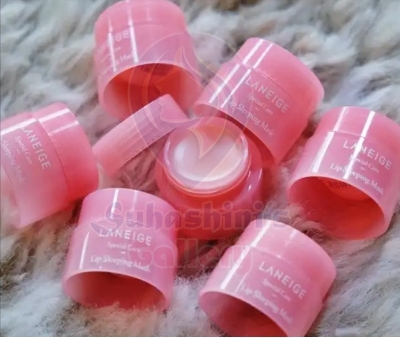 Picture of Laneige Lip Sleeping Mask EX, Moisturizing with Vitamin C, Antioxidant, Lip Balm for Dry lips - Berry - 3g ..1pcs