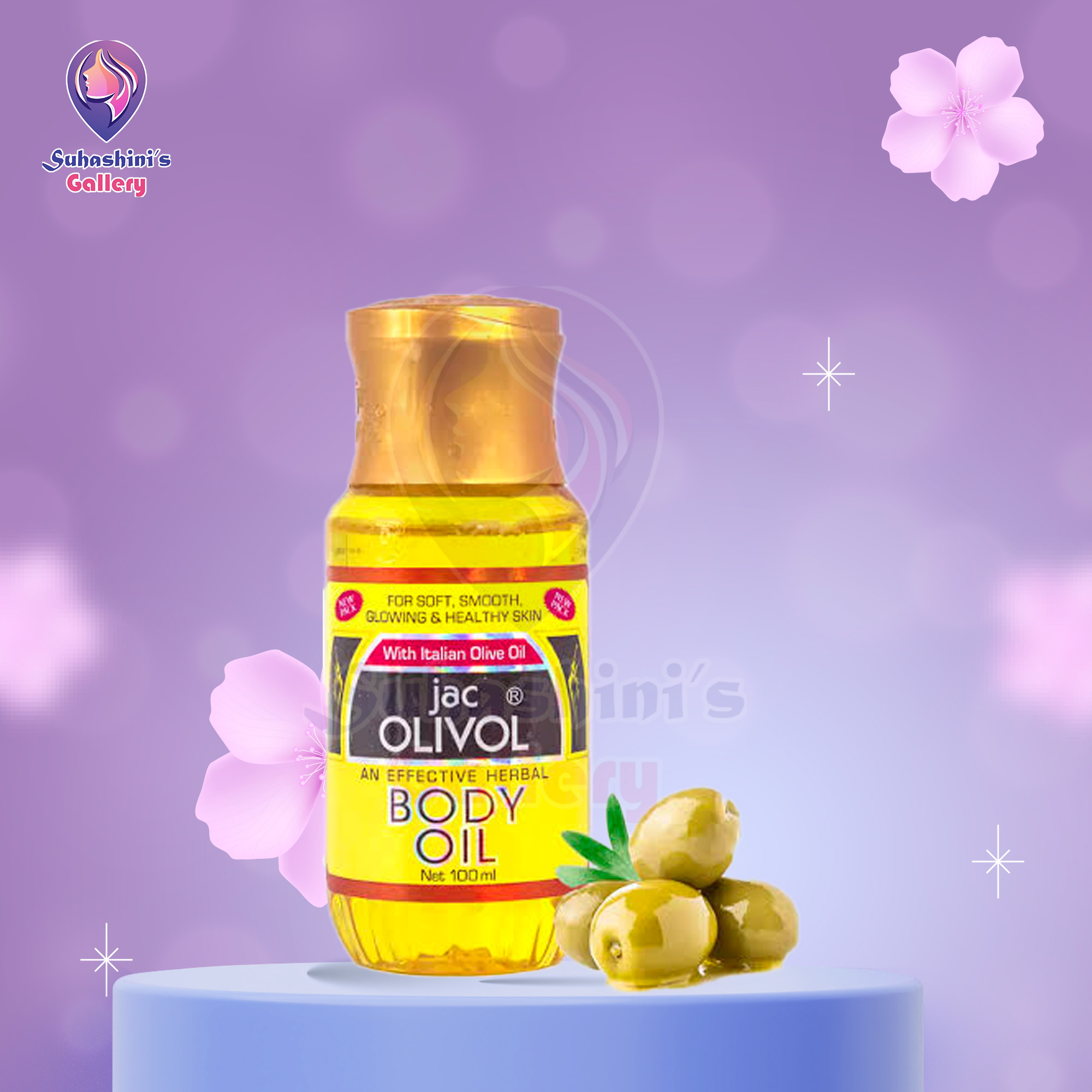 Picture of Jac Olivol Body Oil Olive Oil 500ml and Loreal Hair Spa Combo Pack