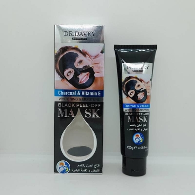 Picture of DR Davey Charcoal Vitamin E Black Peel Off Mask.1pcs
