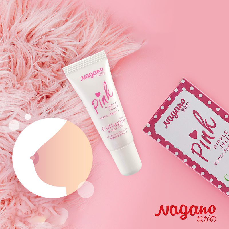 Picture of Nagano Pink Nipple Jelly 10 Ml Nipple Care Product