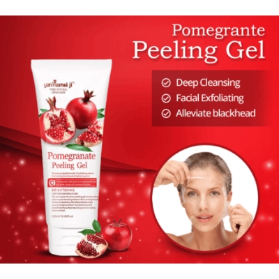 Picture of Kem Cot Thai Body Cream & Yan Namei Ji Pomegranate Peeling Gel Duo [Exfoliate + Nourish | Brightening Skin Combo]