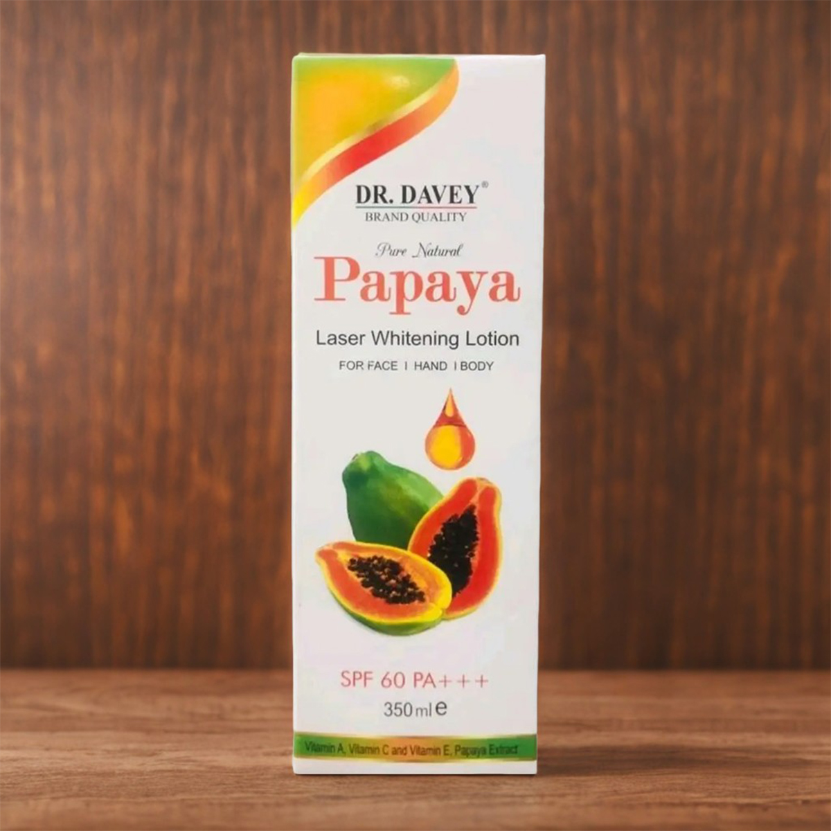 Picture of Dr Davey Papaya Body Lotion 350ml SPF 60 PA +++,1pcs