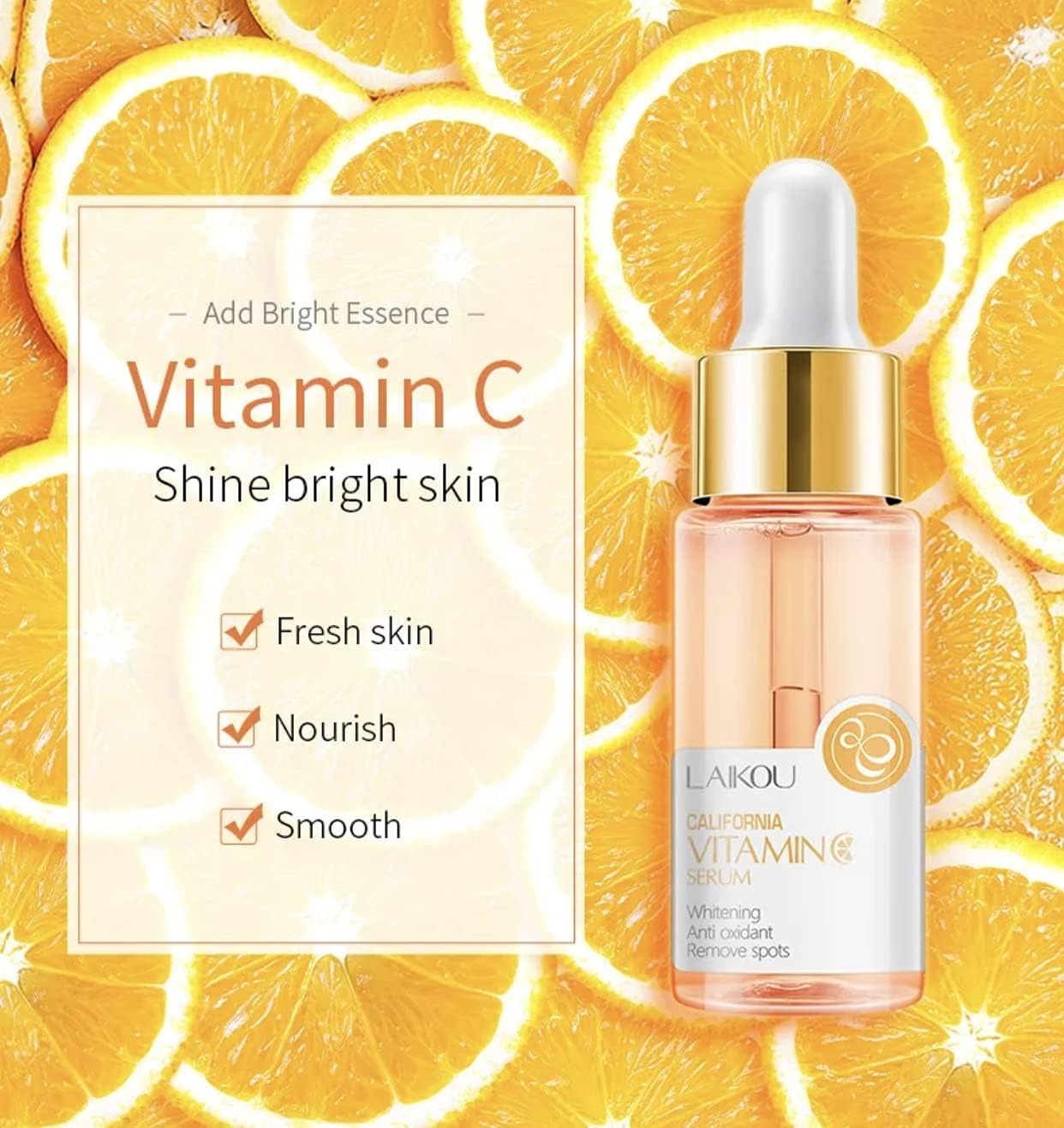 Picture of Laikou California Vitamin C Serum Antioxidant Remove Spots -17 ml 1pcs