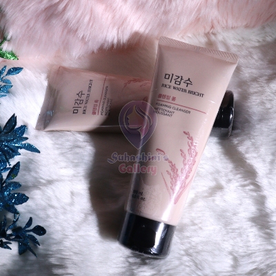 Picture of The Face Shop Rice Water Bright Foaming Cleanser | Face Wash for Glowing Skin, Korean Skin Care Products